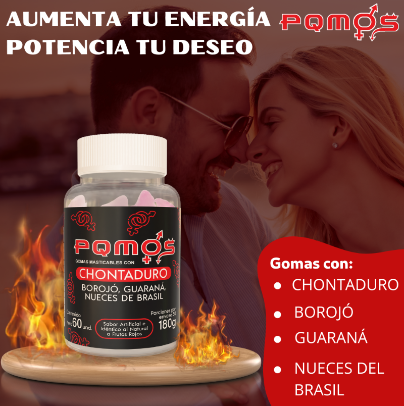 Gomitas Potenciadoras Chontaduro