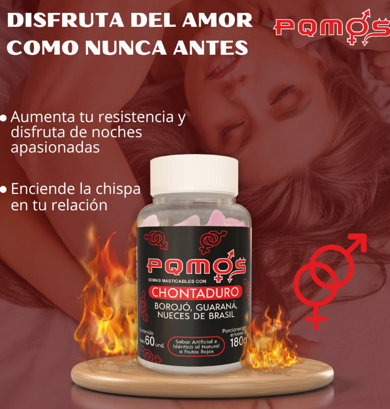 Gomitas Potenciadoras Chontaduro