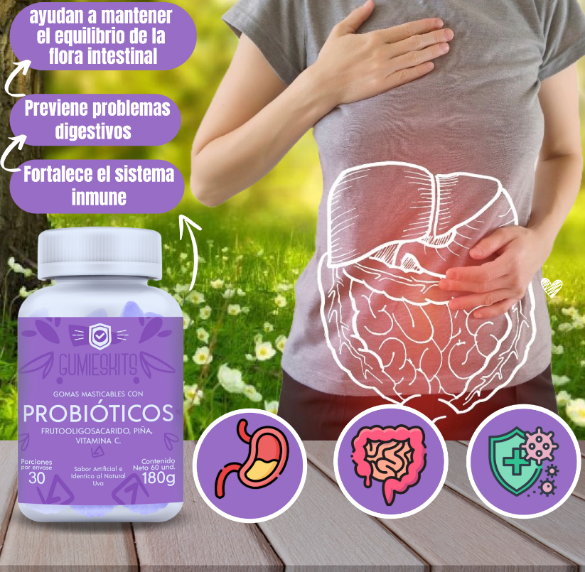 Gomitas con Probióticos