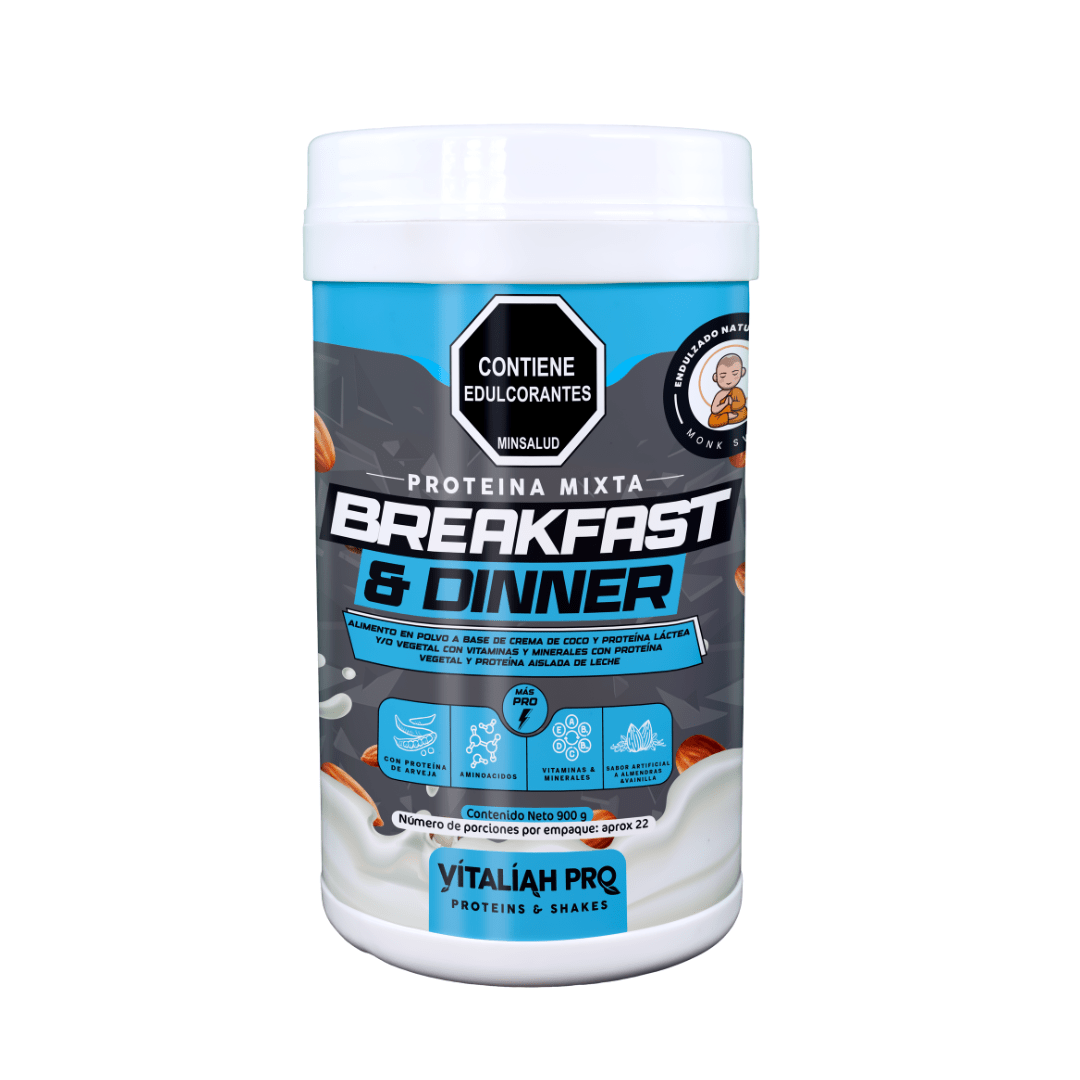 Proteína Mixta Breakfast and Dinner x 900 g