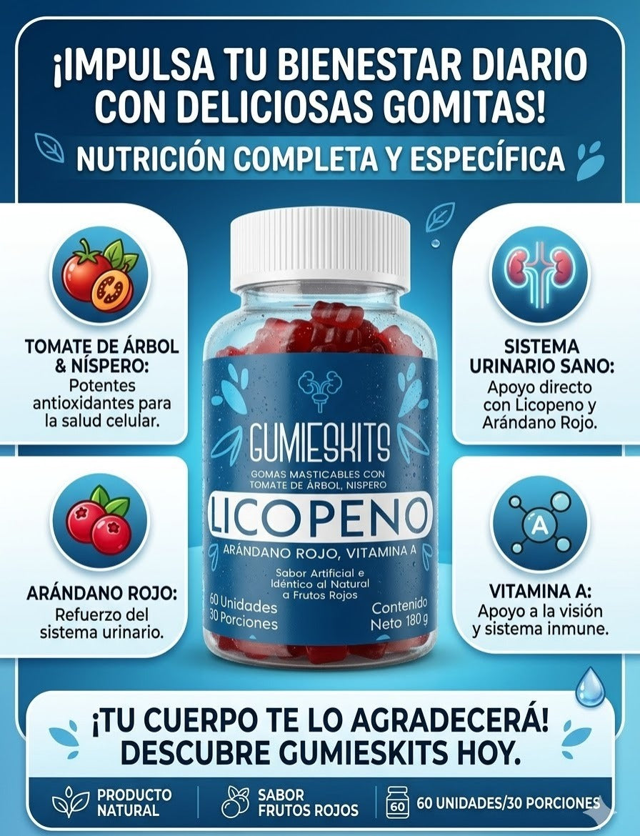 Gomitas de Licopeno