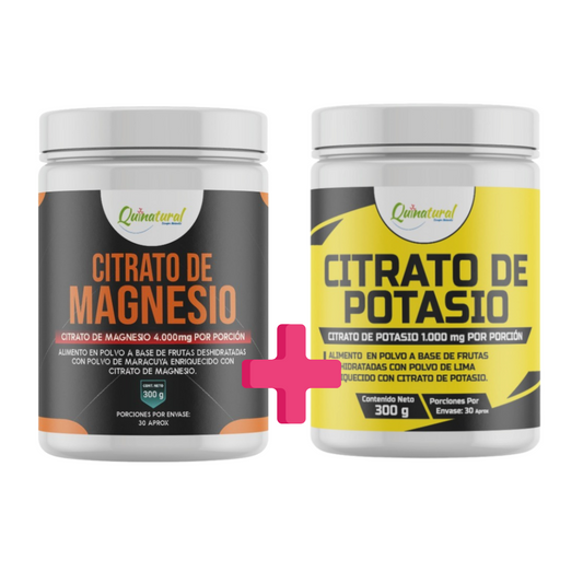 Citrato de magnesio + Citrato de Potasio