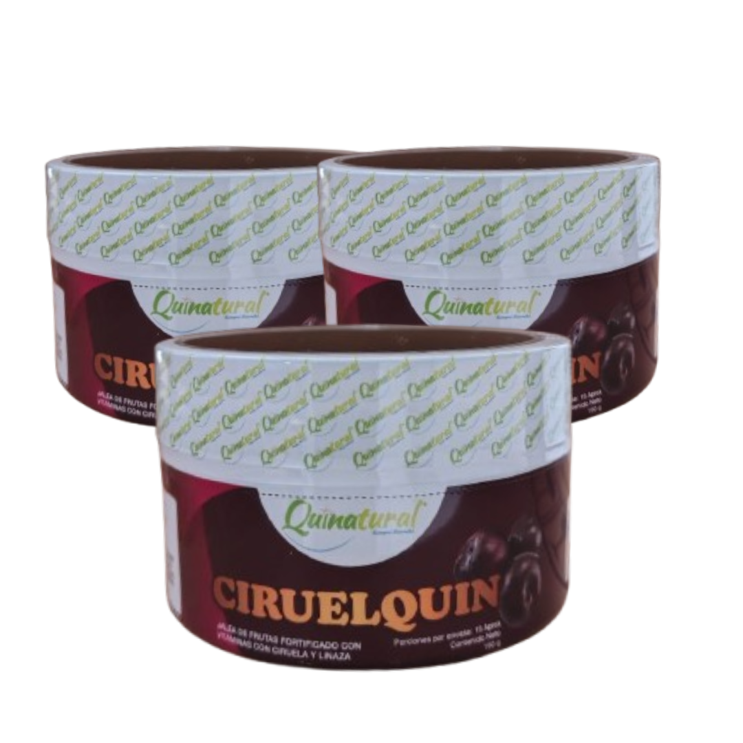 CIRUELQUIN Jalea ciruela y linaza