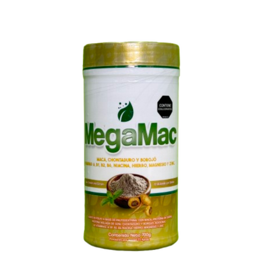 MegaMac con Maca, Borojó, Chontaduro
