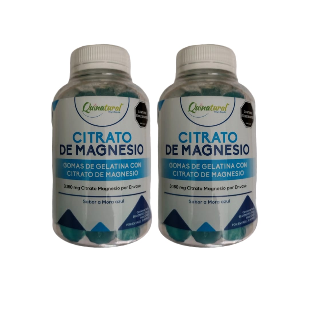 Citrato De Magnesio En Gomitas 3160mg