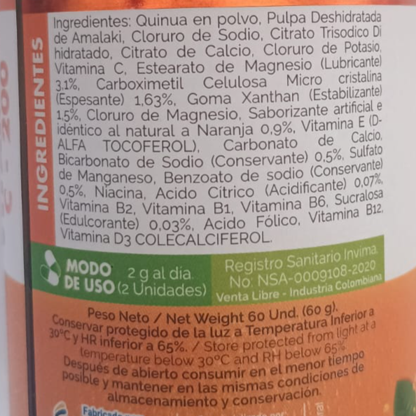 Amalaki Vitamin C 200 x 60