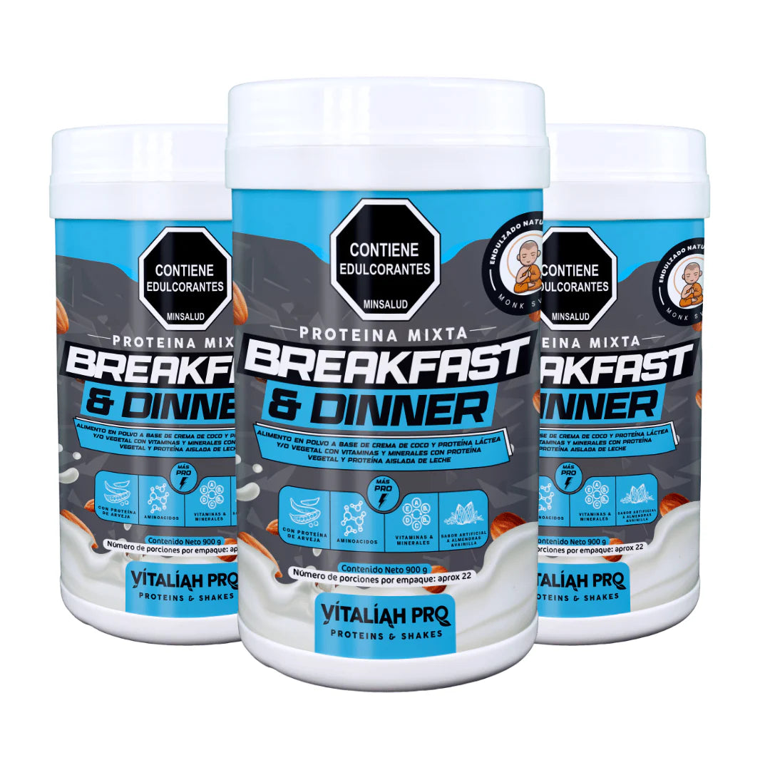 Proteína Mixta Breakfast and Dinner x 900 g