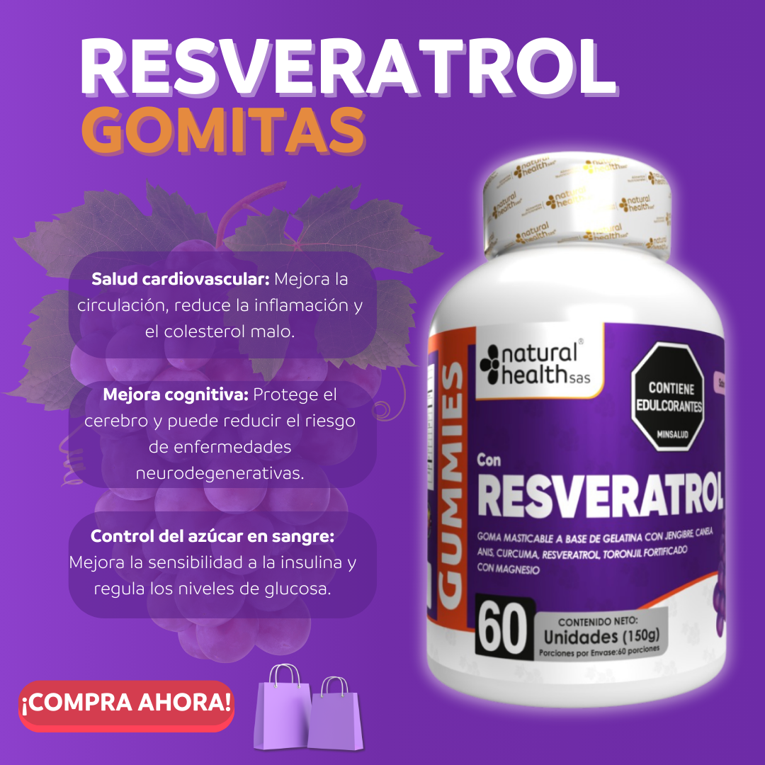 Gomitas De Resveratrol
