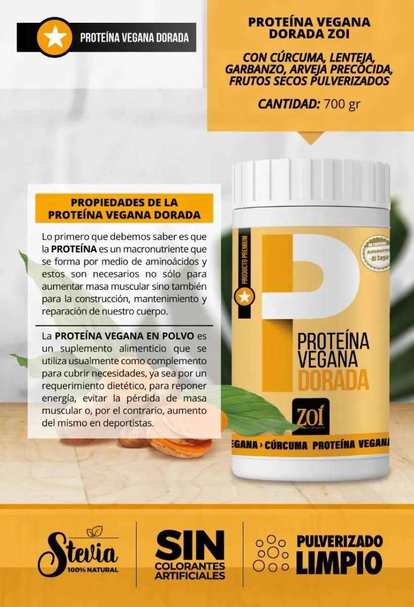 Proteína Vegana Orgánica ZOI