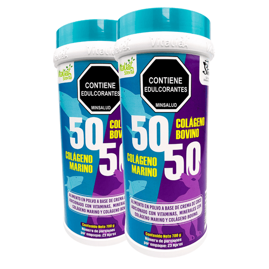 Colágeno Bovino y Marino 50/50