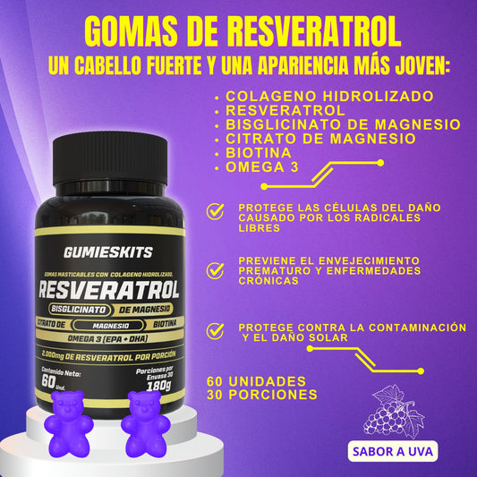 Gomitas con Resveratrol