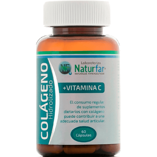 Colágeno Hidrolizado + Vitamina C x 60 caps.