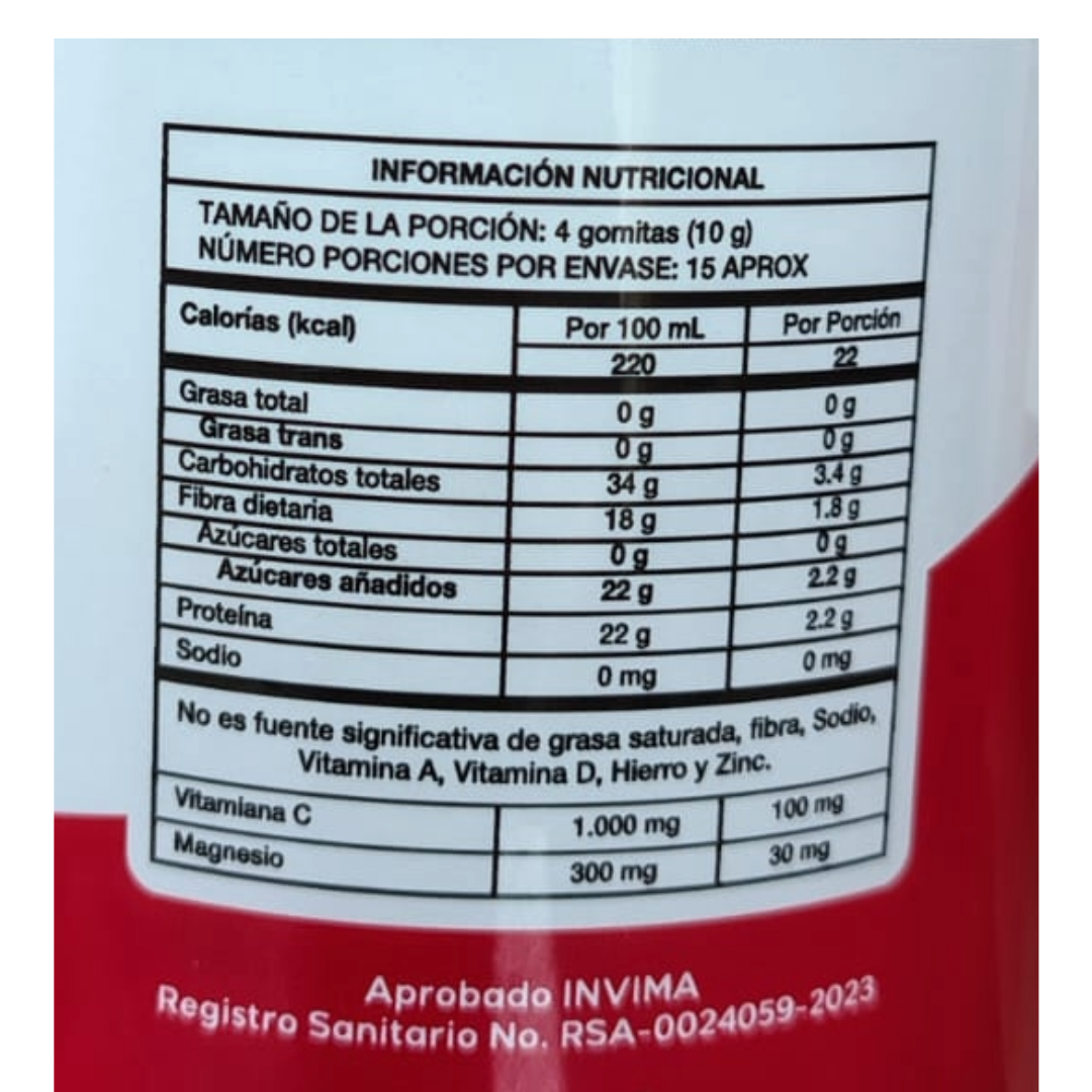 Gomitas Vinagre de Manzana