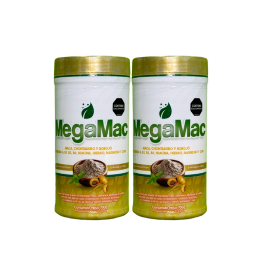 MegaMac con Maca, Borojó, Chontaduro