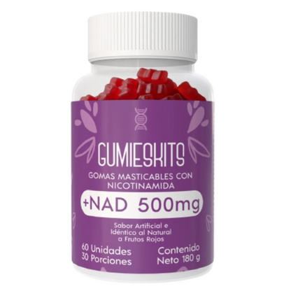 Gomitas De Nicotinamida + Nad