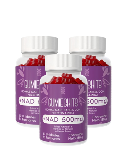 Gomitas De Nicotinamida + Nad