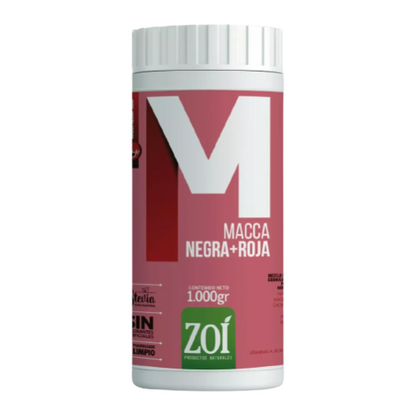 Maca Negra + Roja Zoi x 1000 gm