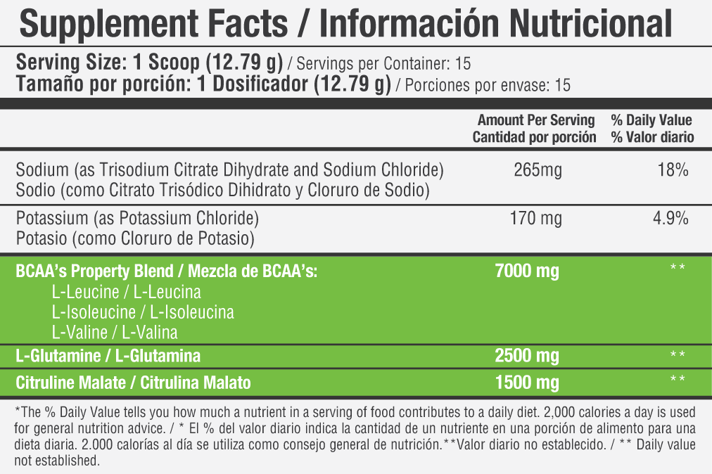 Ultimate BCAA's 90 Capsulas