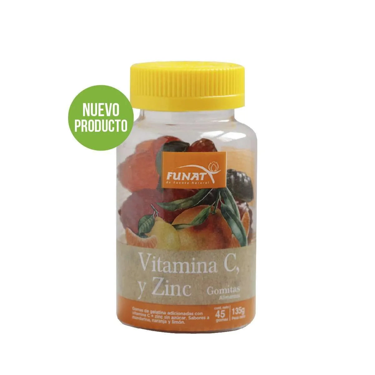 Vitamina C y Zinc gomitas