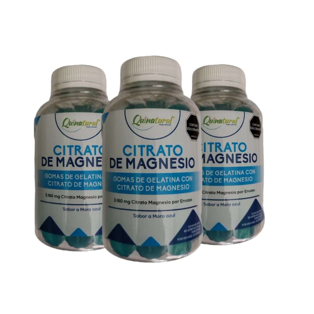 Citrato De Magnesio En Gomitas 3160mg