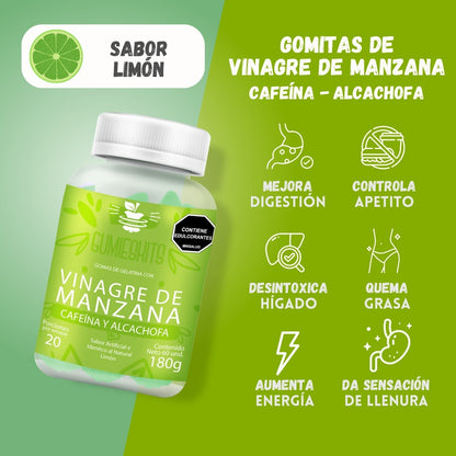 Vinagre De Manzana en Gomitas X 60