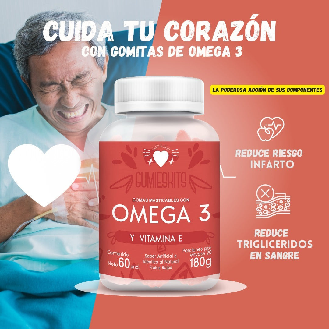 Gomitas con Omega 3 x 60