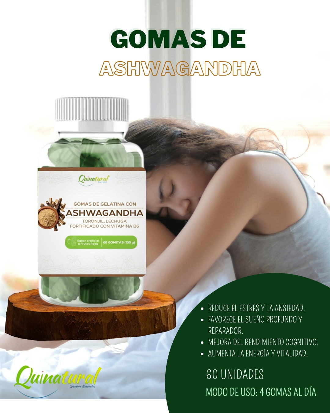 Gomitas Ashwagandha 2800mg
