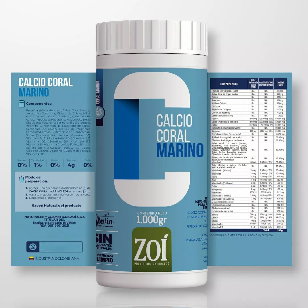 Calcio Coral Marino ZOI