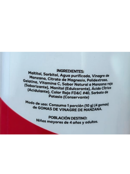 Gomitas Vinagre de Manzana