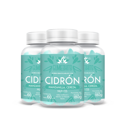 Gomitas de Cidron x 60 unds.