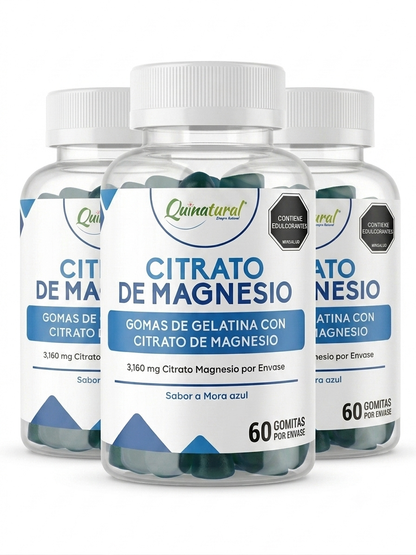 Citrato De Magnesio En Gomitas 3160mg