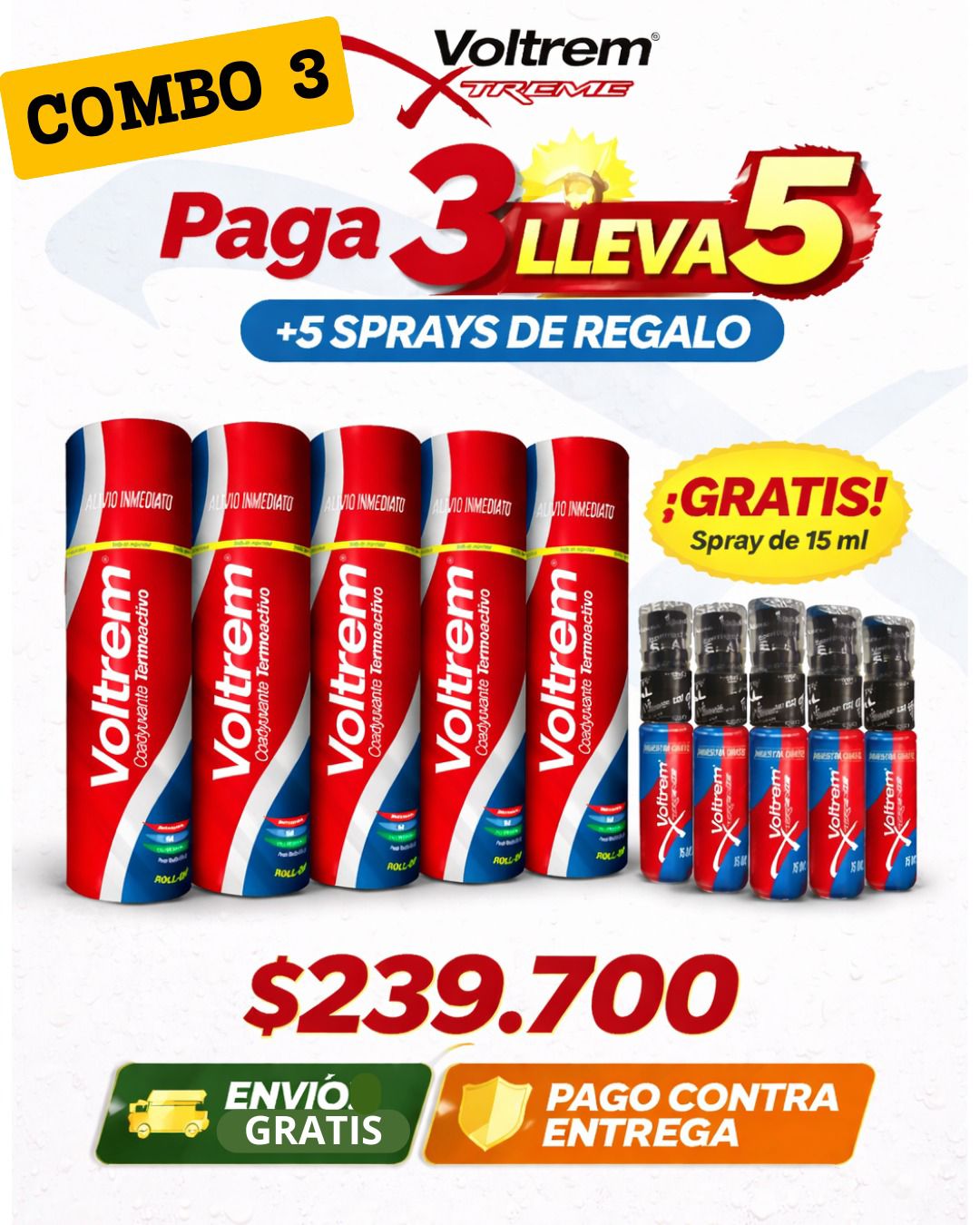 Voltrem roll on. + Obsequio