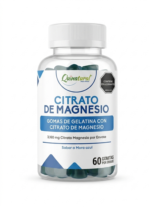 Citrato De Magnesio En Gomitas 3160mg