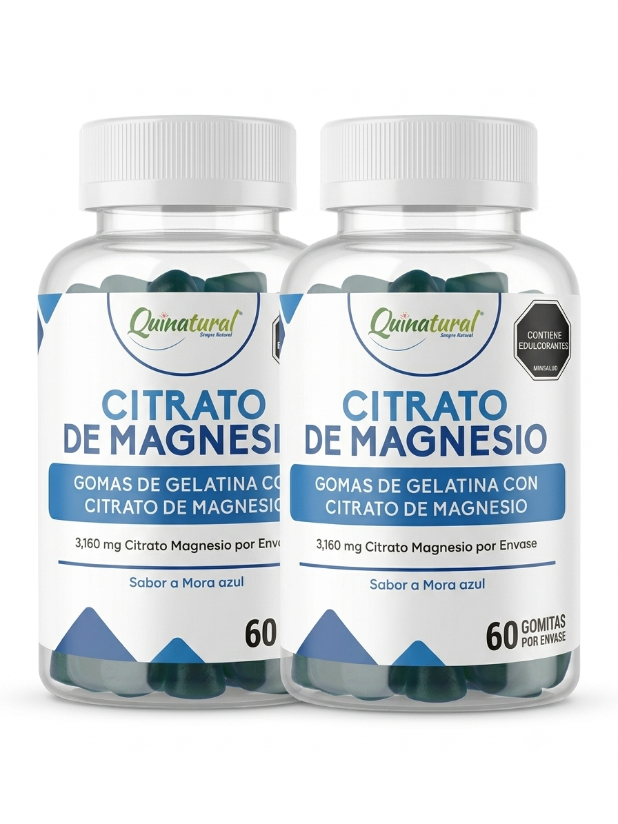 Citrato De Magnesio En Gomitas 3160mg