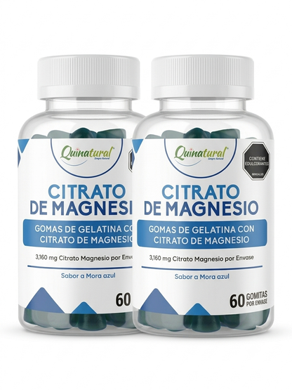 Citrato De Magnesio En Gomitas 3160mg