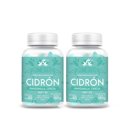 Gomitas de Cidron x 60 unds.