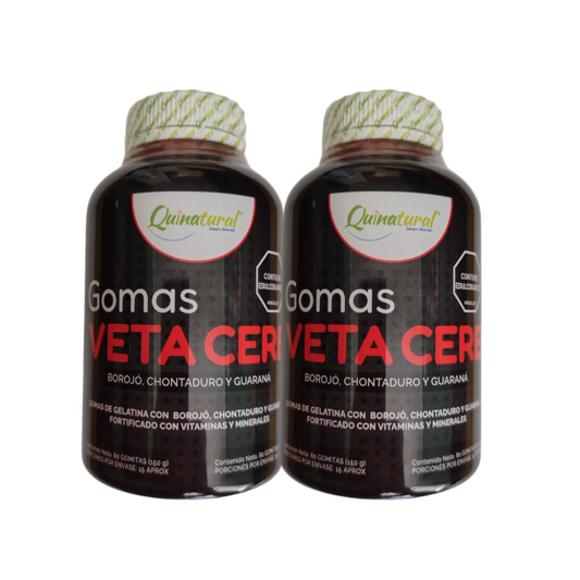 Gomitas Veta Cere con Borojo,Chontaduro y Guarana