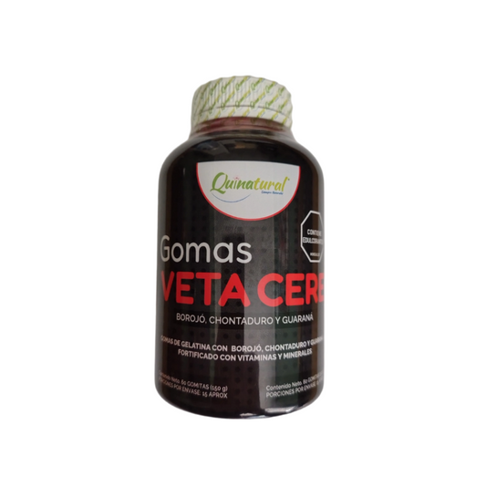 Gomitas Veta Cere con Borojo,Chontaduro y Guarana
