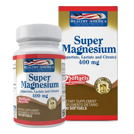 Super Magnesium 400mg x 100 soft.